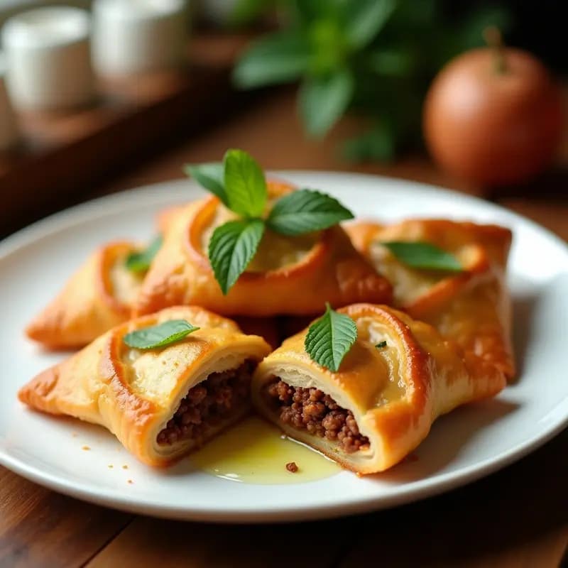 Tikz Tacz de Airfryer con Carne de Res y Especias Armenias: Receta de Asia Central