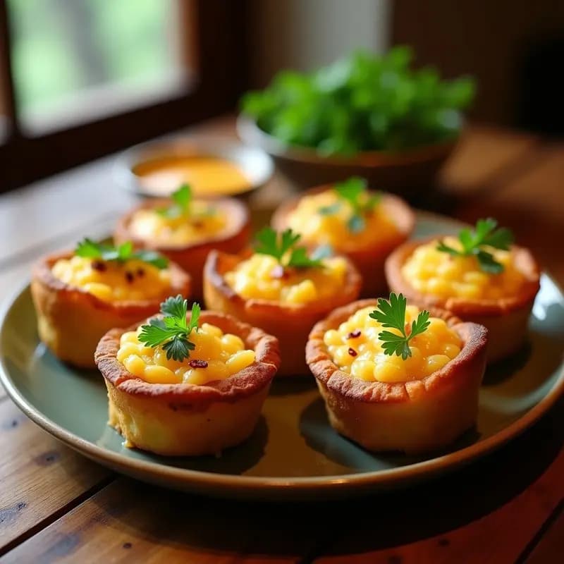 Timbales de Yuca y Queso de Almendras: Aperitivo Cubano Vegano y Sin Gluten