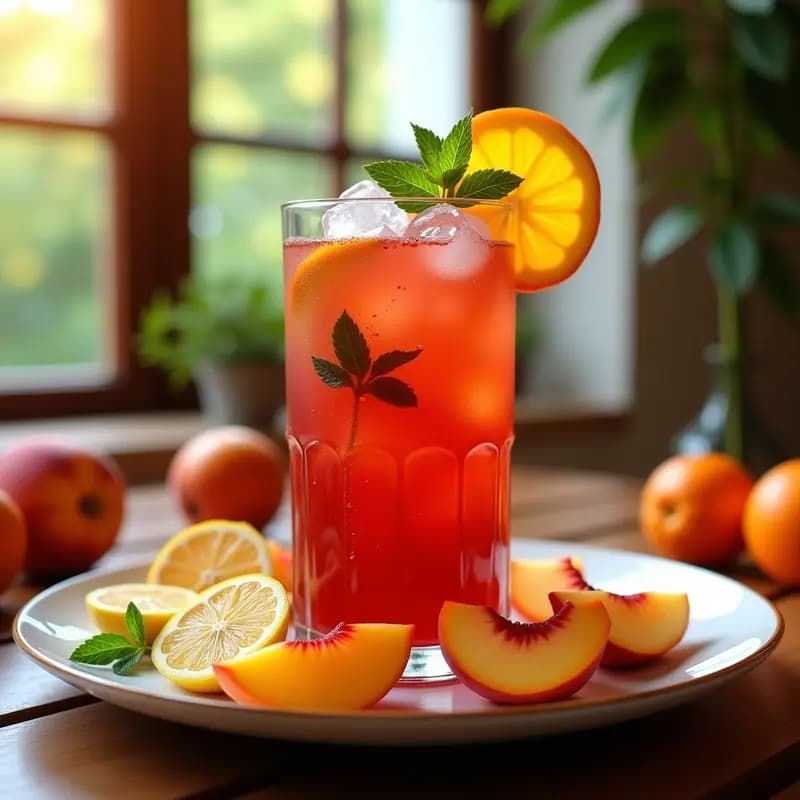 Tinto de Verano con Frutas: Bebida Española Ligera y Perfecta para el Verano