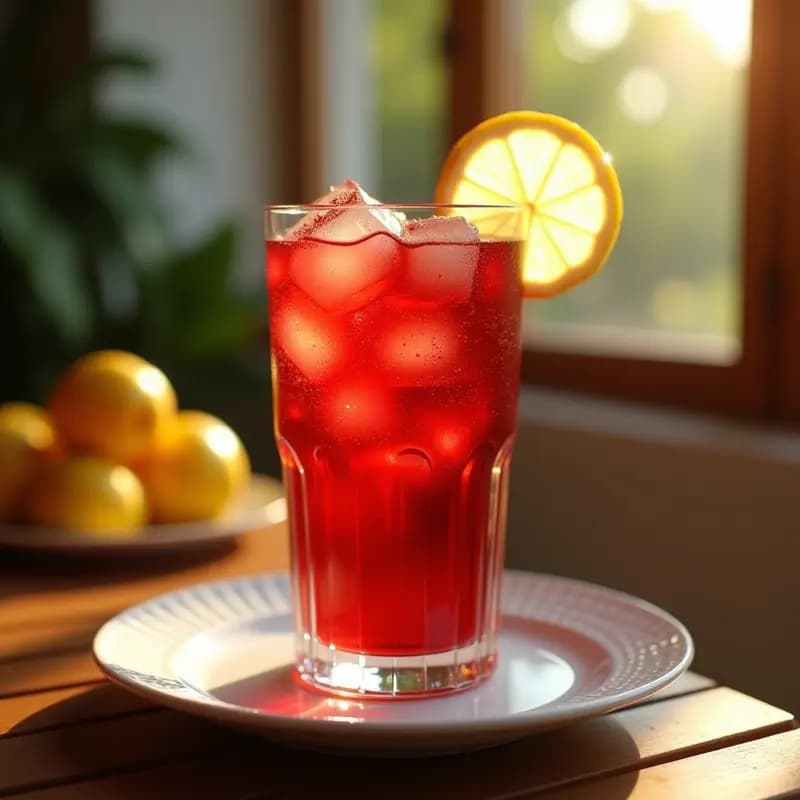Tinto de verano con gaseosa y limón: Cóctel español low cost