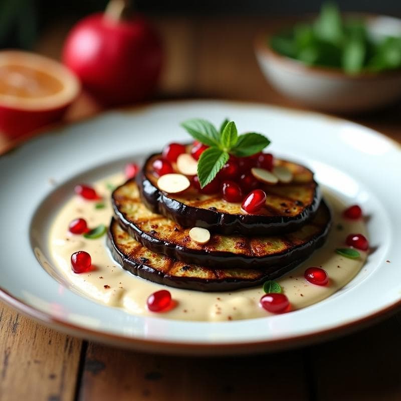 Tirak de Berenjena y Tahini: Receta Marroquí Sin Gluten y Sin Horno con Toque Ahumado