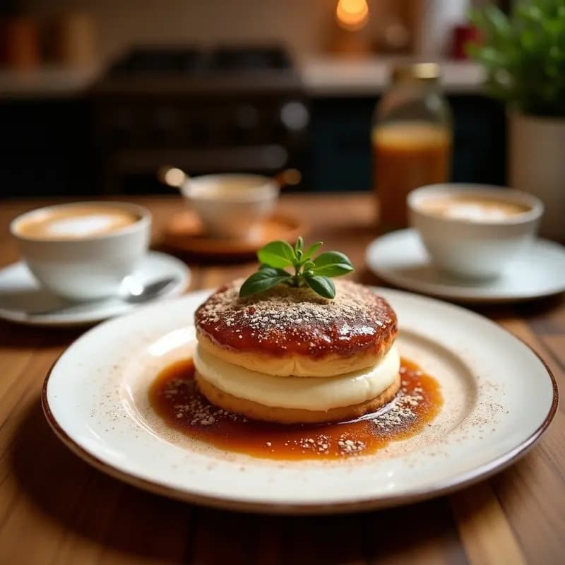 Tiramisú de Café y Avellanas con Mascarpone de Anacardos: Postre Italo-Vegano Sin Huevos