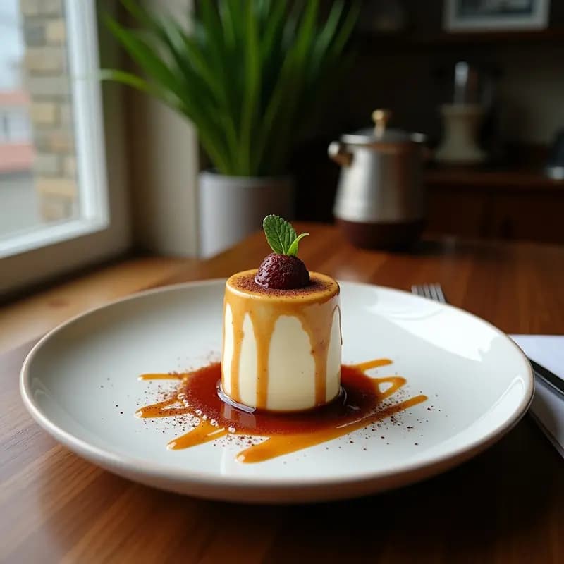 Tiramisú de Café y Cardamomo: Postre Francés Sin Huevos y con Mascarpone Vegano