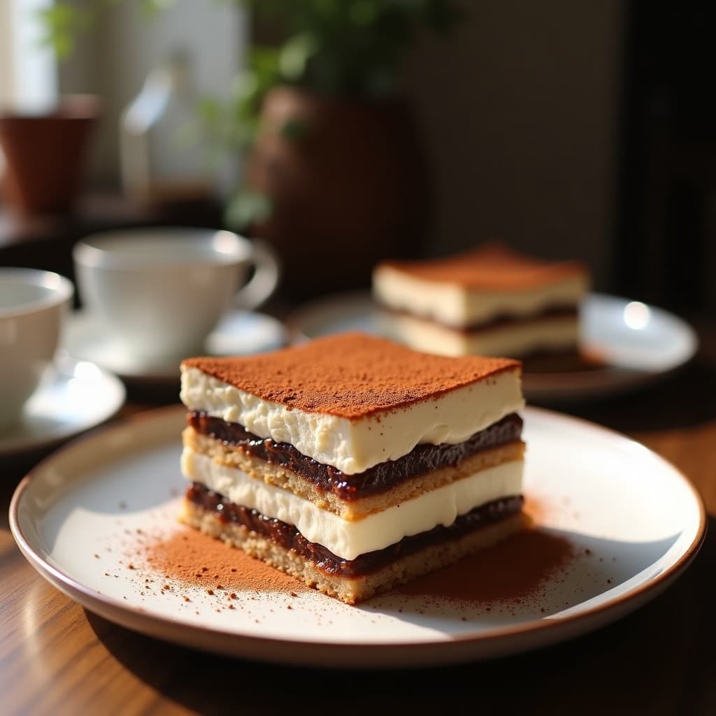 Tiramisú de Café de Chaga y Mascarpone de Coco: Postre Funcional Sin Azúcar