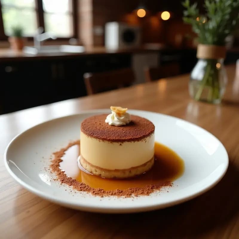 Tiramisú de Café y Dátiles: Versión Vegana y Sin Alcohol