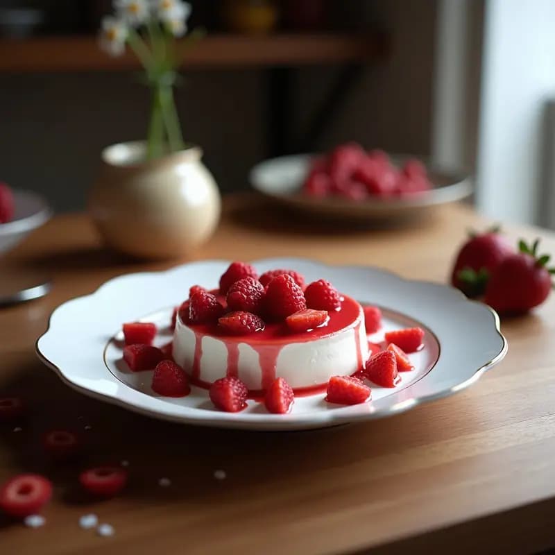 Tiramisú de Frutos Rojos y Mascarpone Vegano: Receta Italiana Sin Huevos en 20 Minutos
