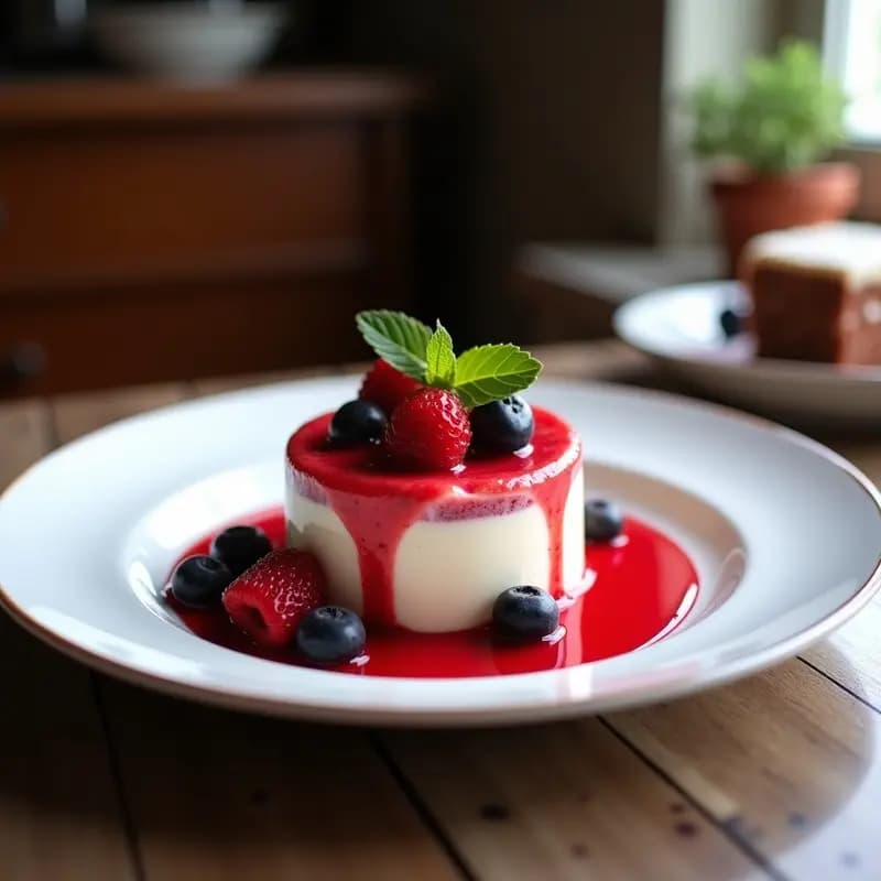 Tiramisú de Frutos Rojos y Mascarpone: Versión Italia Sin Café