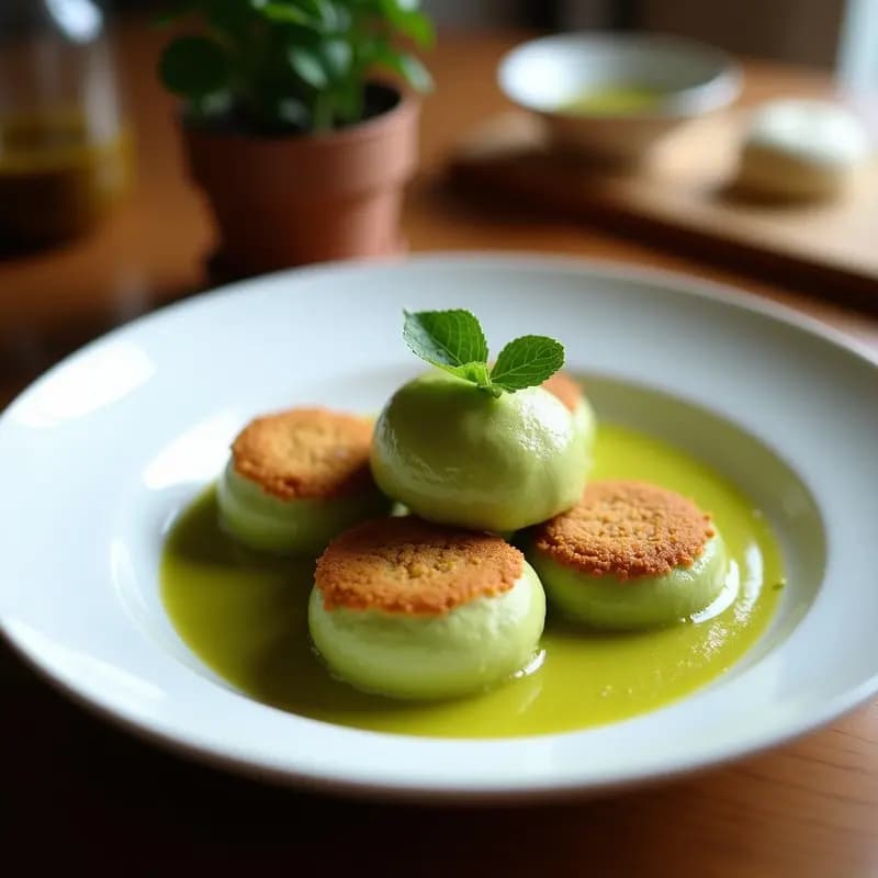 Tiramisú de Matcha y Galletas Sin Gluten: Postre Italiano-Japonés Sin Huevo Crudo