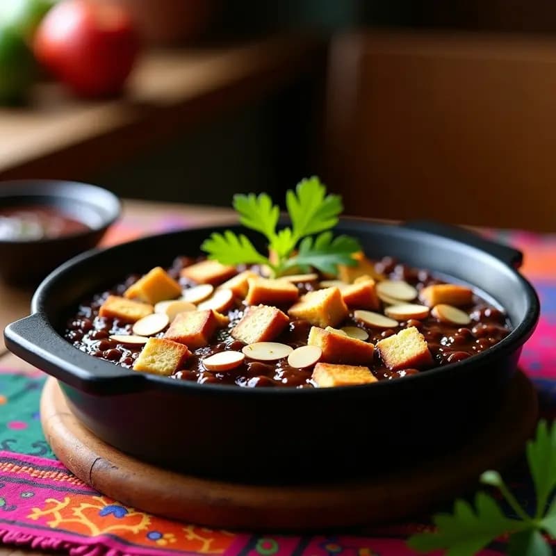 Tira misú de Res con Mole Poblano: Receta Mexicana de Fiesta en Olla Lenta