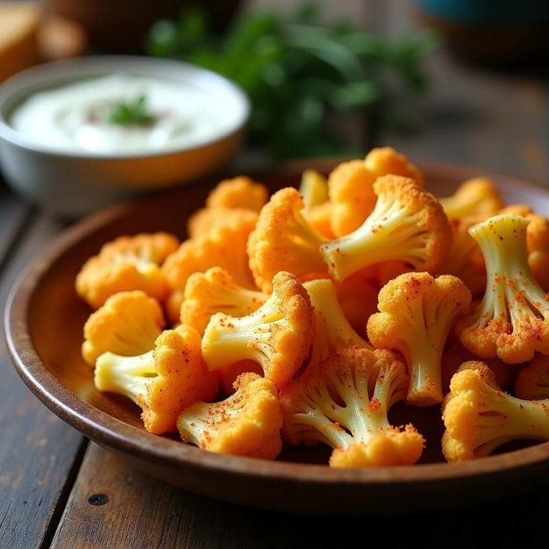 Tiras de Coliflor al Horno con Especias: Receta Crujiente y Baja en Carbohidratos en 30 Minutos