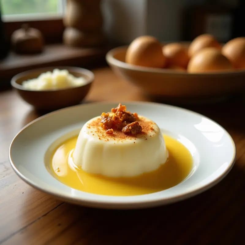 Tiropa de Aipim: Pudín Brasileiro de Yuca y Coco Sin Gluten y Vegano