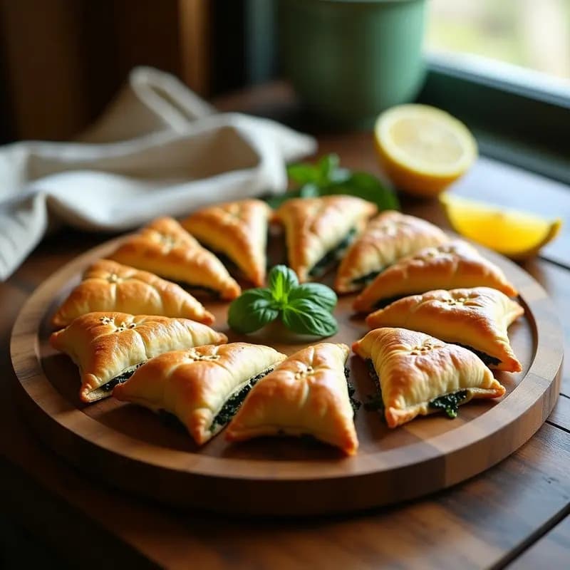 Tiropita de Espinaca y Tofu: Receta Griega Vegana con Masa Filo Sin Gluten
