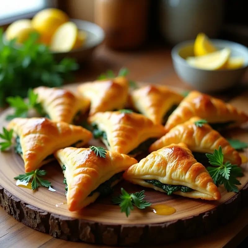 Tiropita de Espinacas y Tofu Sedoso: Entrante Griego Sin Lactosa y Crujiente