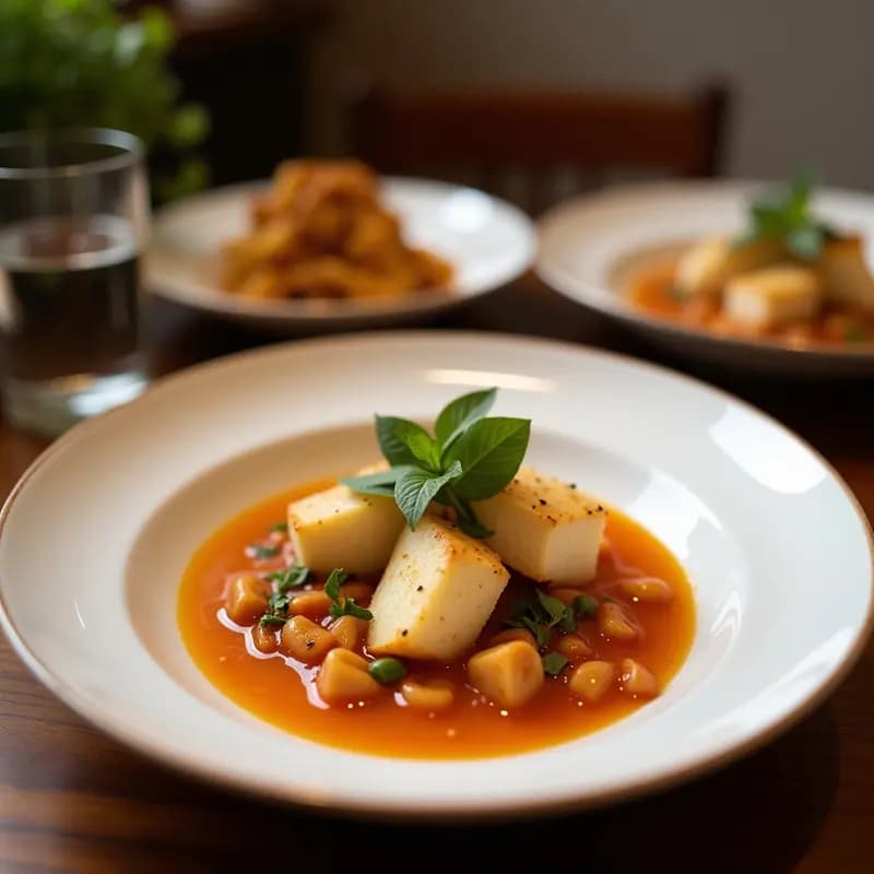 Tiznao de Calabacín y bacalao: Guiso Andaluz de Semana Santa