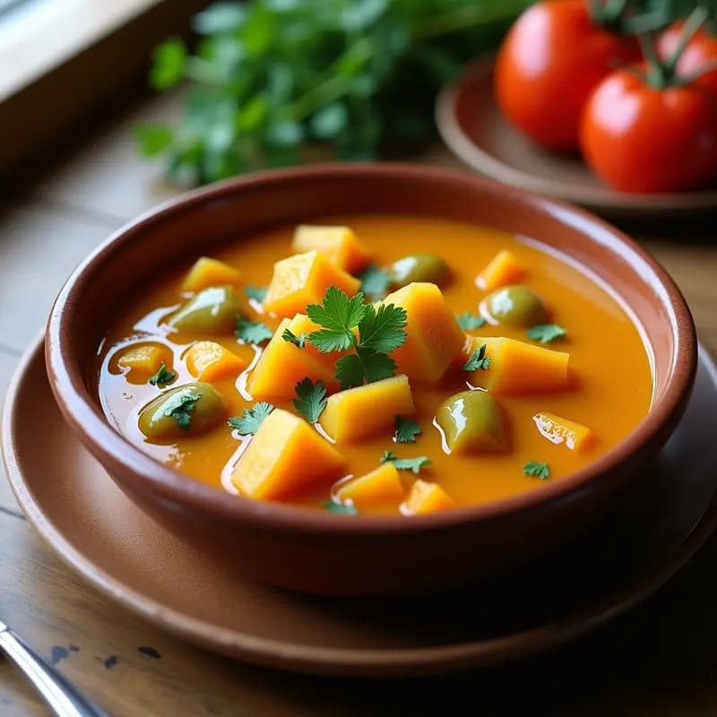 Tiznao Extremeño Receta de Calabaza y Patata para Acompañar