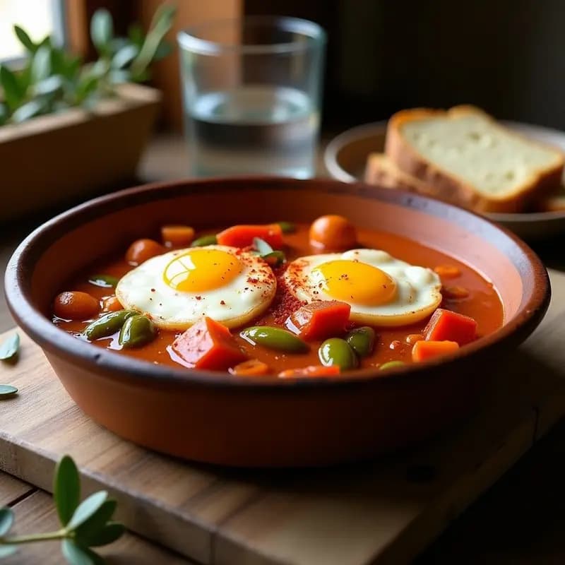 Tiznao Extremeño con Pan de Pimiento: Receta de Aprovechamiento Sin Desperdicio