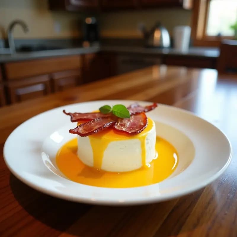 Tocino de Ángel Casero: Postre de Clara y Yema con un Toque de Vainilla
