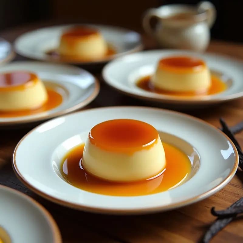 Tocino de Cielo Andaluz: Postre de Yema y Caramelo en Molde Individual