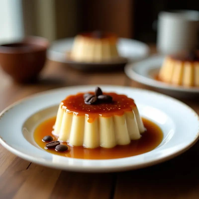 Tocino de Cielo con Caramelo de Café: Postre Sevillano Cremoso y Sin Gluten