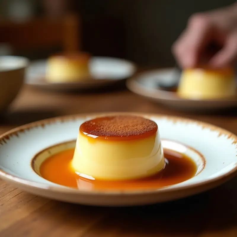 Tocino de Cielo con Caramelo Líquido: Postre Tradicional Jienense en Baño María