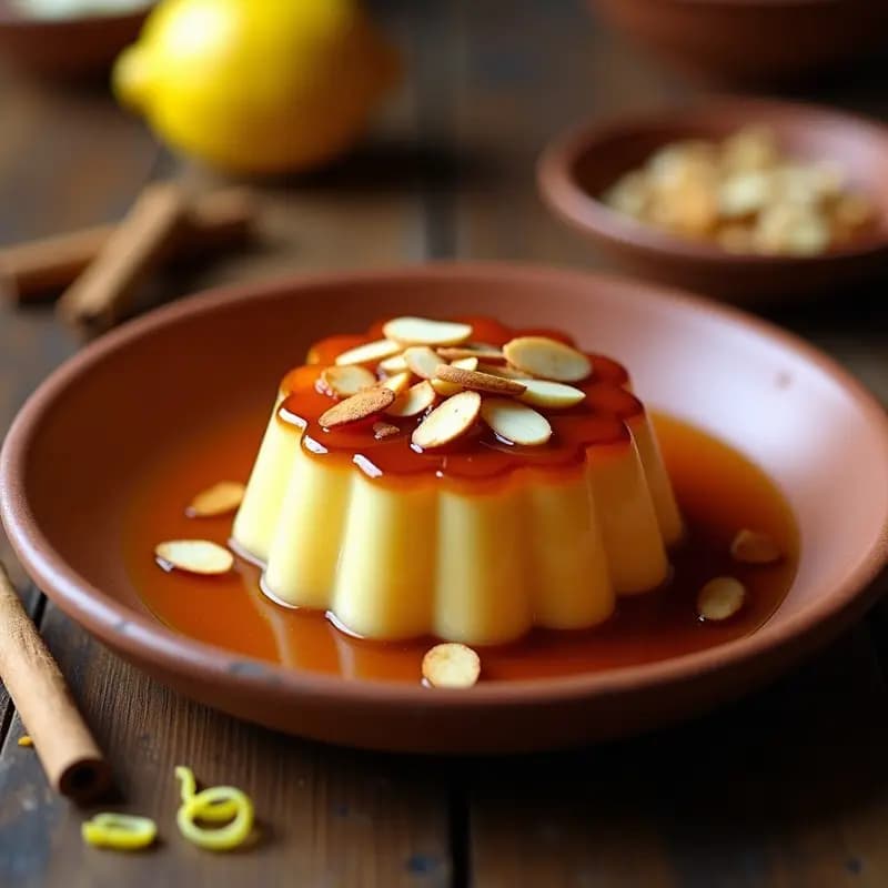 Tocino de Cielo con Sirope de Aguamiel: Postre Andaluza Sin Azúcar Refinado