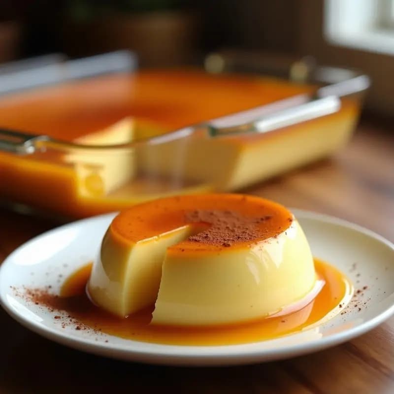 Tocino de Cielo con Yema de Huevo: Postre Extremeño en Textura Sedosa