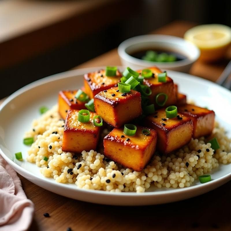 Tofu Ahumado Casero: Receta en Airfryer con Sabor Intenso en 25 Minutos