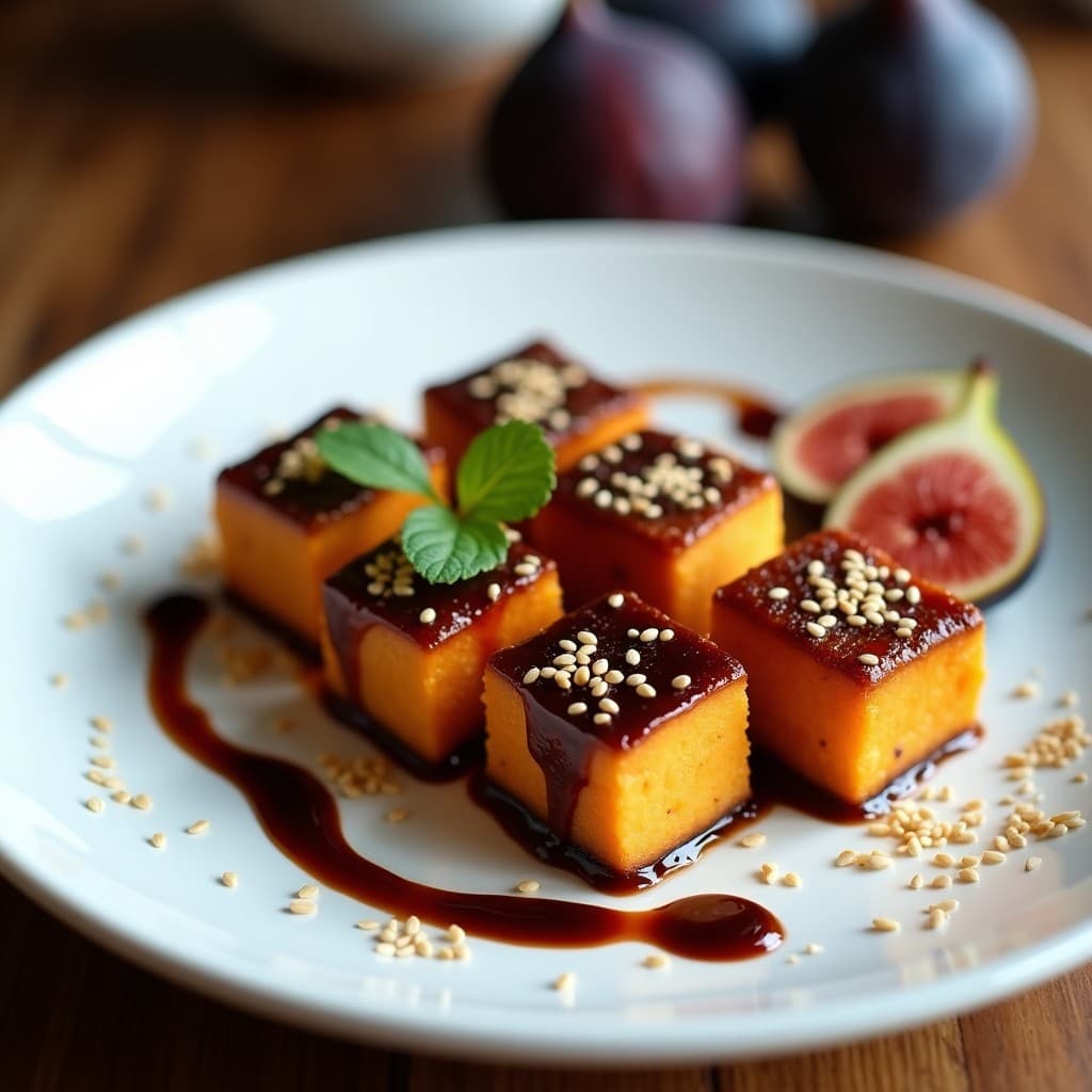 Tofu al Horno con Mermelada de Higos y Vinagre Balsámico: Receta Vegana Dulce-Salada