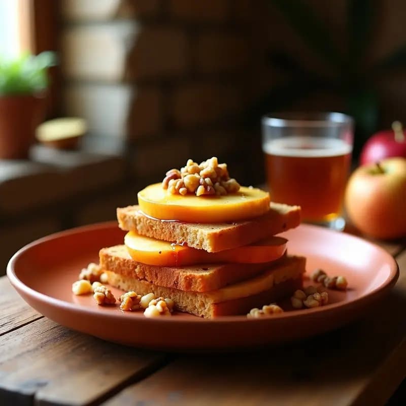 Tojas Asadas con Miel y Nueces: Postre Extremeño de Pan y Fruta