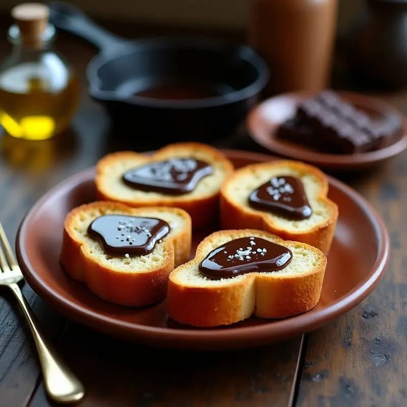 Torradas con Aceite y Chocolate: Desayuno Extremeño de toda la vida