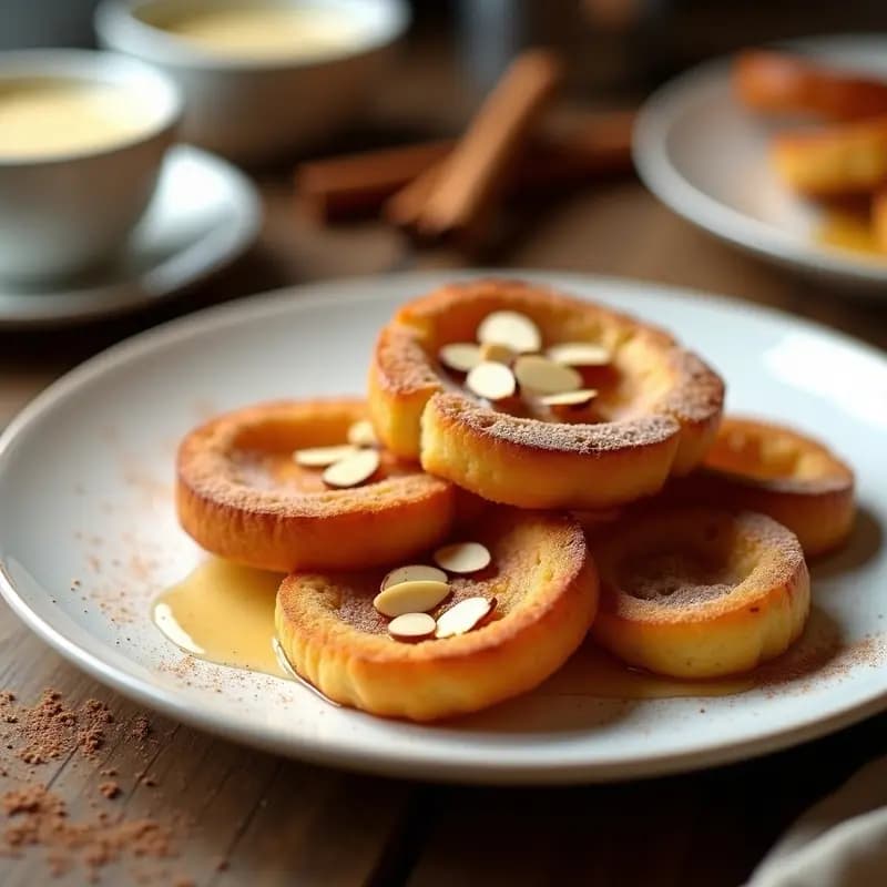 Torrijas Españolas de Pan Brioche con Leche de Almendras: Desayuno Sin Lactosa