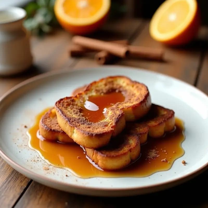 Torrijas de Challa con Jarabe de Piloncillo: Postre Mexicano Sin Lactosa