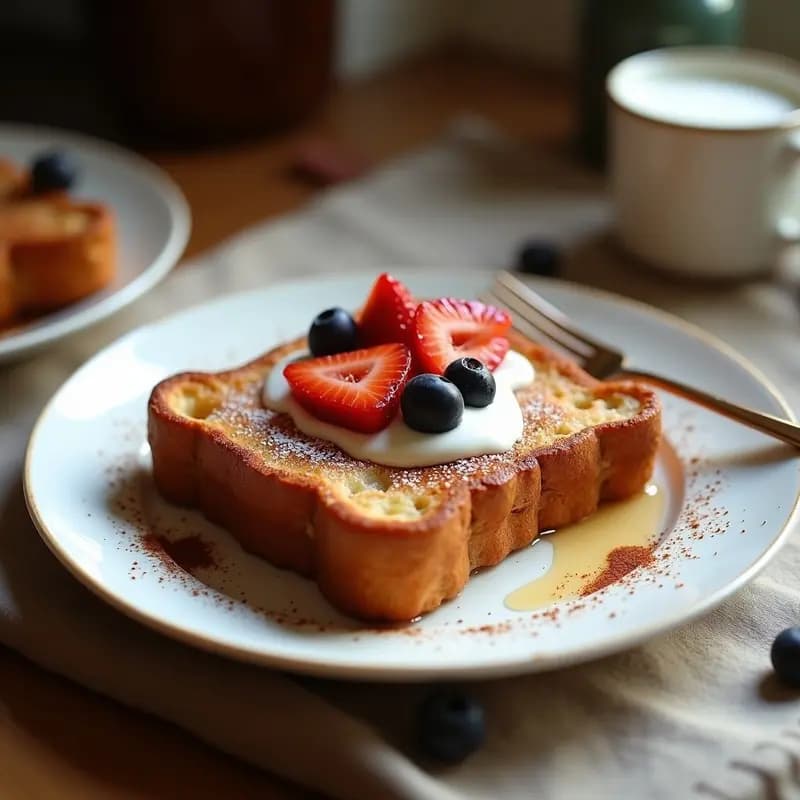 Torrijas de Pan de Centeno con Leche de Coco y Canela: Postre Español Vegano y Sin Lactosa