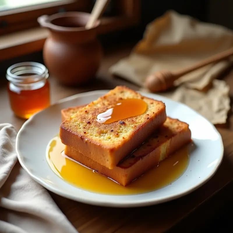 Torrijas de Pan Duro con Miel: Receta de Aprovecho Dulce y Esponjosa