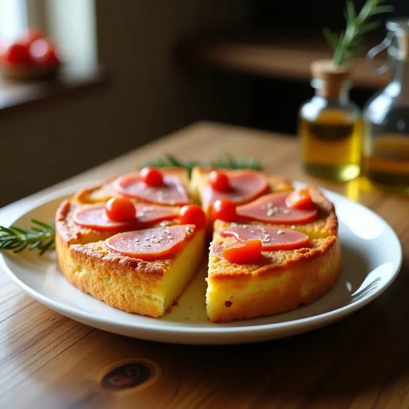 Torta de Aceite con Tomate y Jamón Serrano: Receta Española para Desayunos