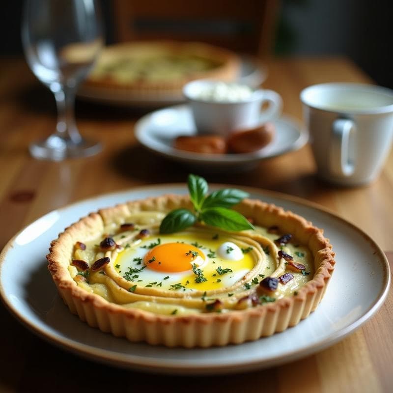 Torta de Alcachofa y Hummus: Desayuno Mediterráneo Sin Harina y Alto en Fibra en Thermomix