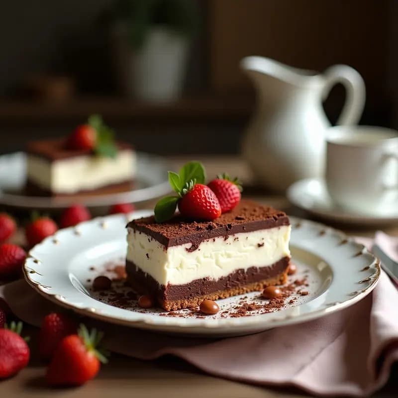 Torta Caprese Italiana con Chocolate 70% y Almendras: Postre Sin Harina y Ultra Esponjoso