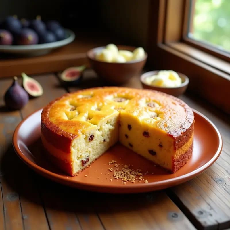 Torta de Chireta: Postre Canario de Queso Fresco y Higos Pasados