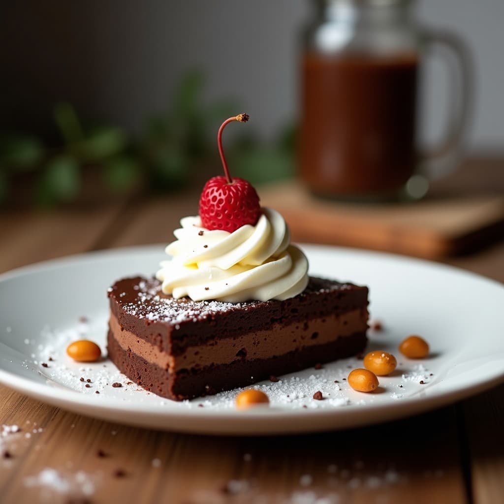 Torta de Chocolate y Almendras con Crema de Aquafaba: Postre Italiano Vegano y Sin Gluten