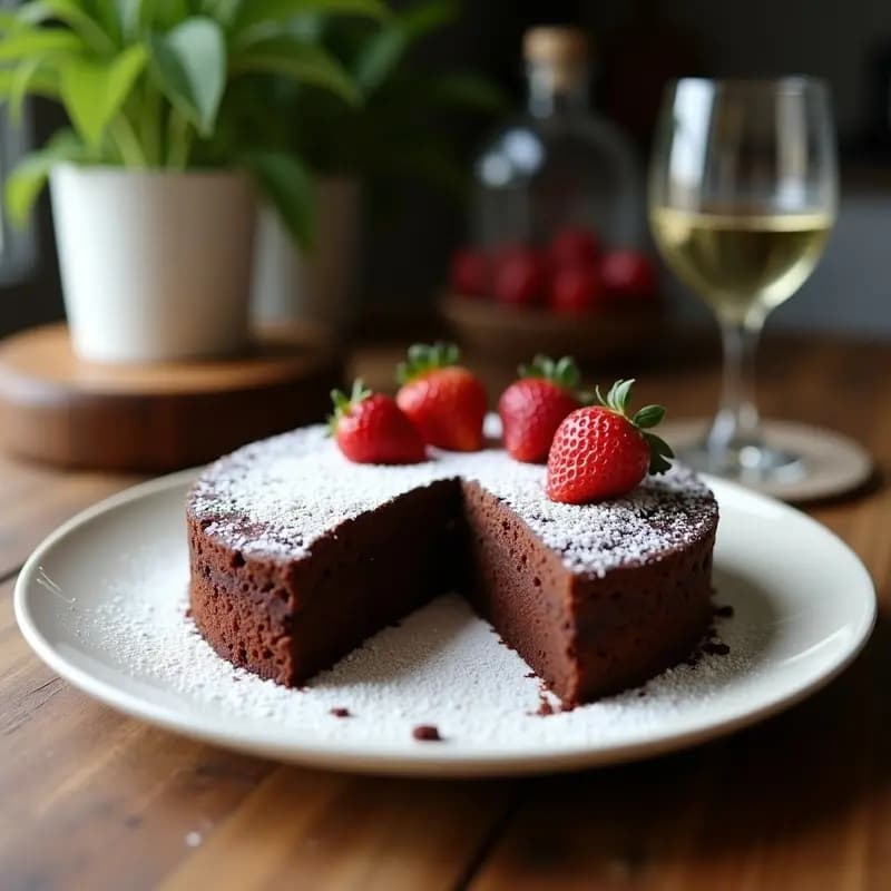 Torta de Chocolate y Avellanas Sin Harina: Receta Keto y Sin Gluten en 30 Minutos