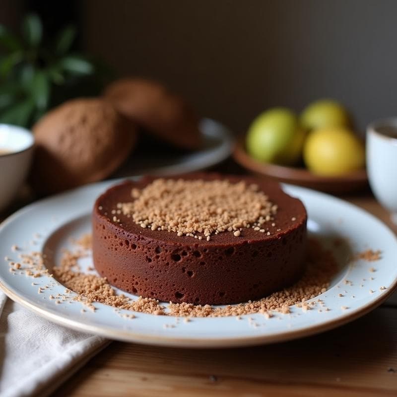 Torta de Chocolate y Avena: Receta Sin Harina, Esponjosa y Alta en Fibra