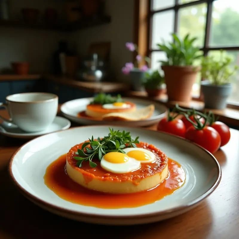 Torta de Gazpacho Manchego: Receta de Pan Frito con Verduras y Huevos de la Abuela