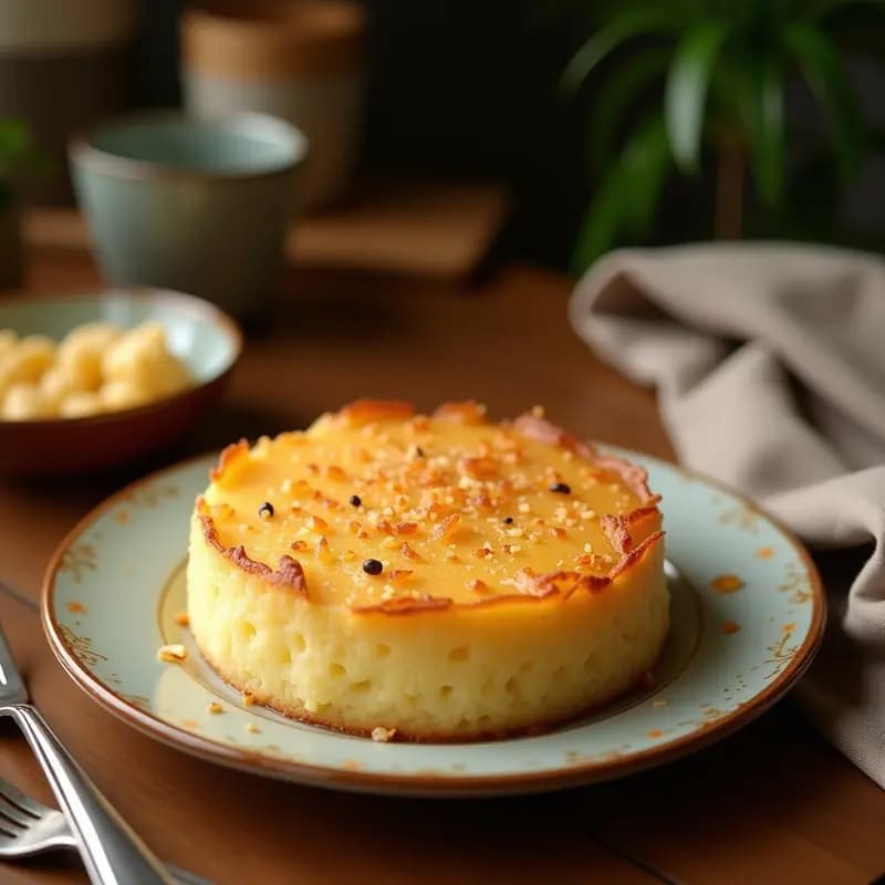 Torta de la Mamá Julia: Postre Dominicano de Batata y Coco Sin Horno