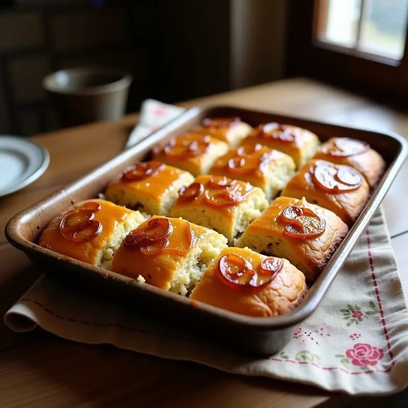Torta de Pan de Higado con Cebolla Caramelizada: Receta de la Abuela para Tupper
