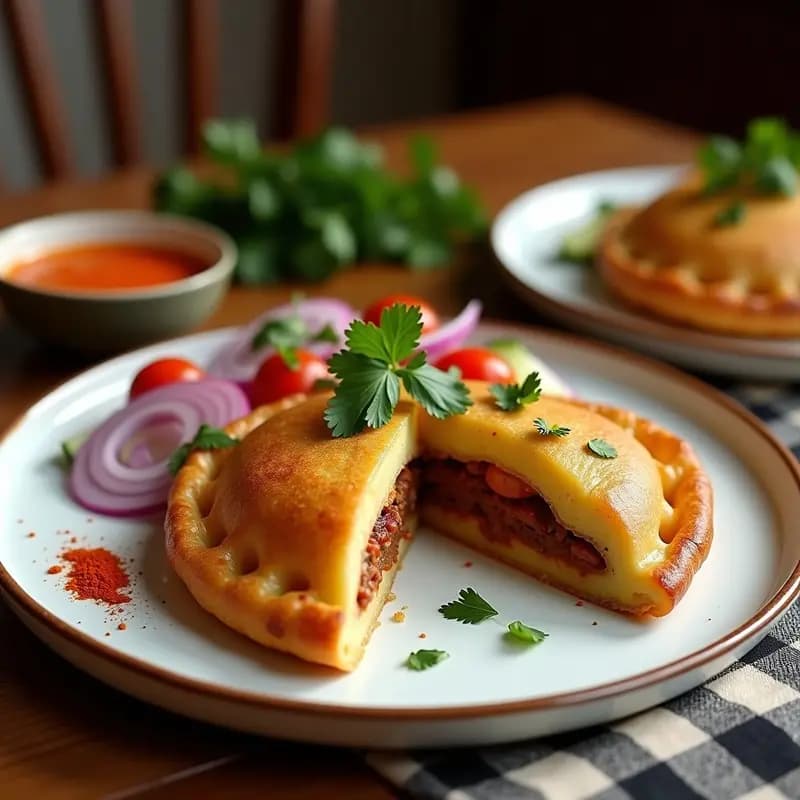 Torta de Papa y Chorizo Vegano: Receta Boliviana Sin Gluten en Sartén