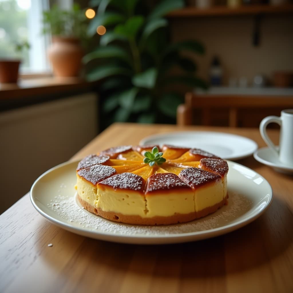 Torta de Santiago de Almendras y Matcha: Postre Español Sin Gluten y Keto