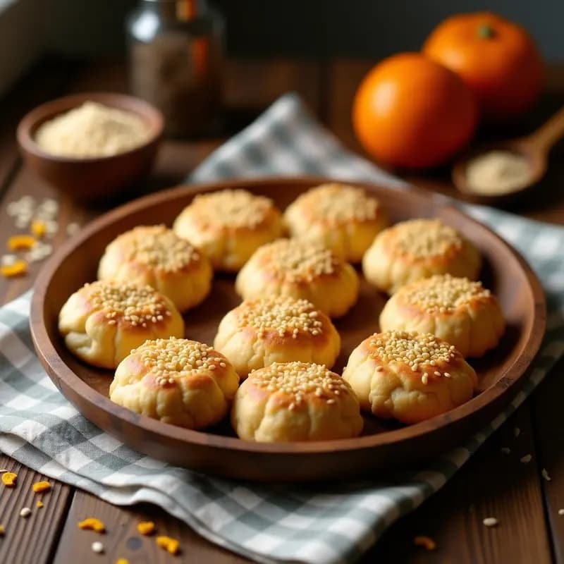 Tortas de Aceite con Semillas de Ajonjolí: Receta Colombiana Tradicional Sin Gluten