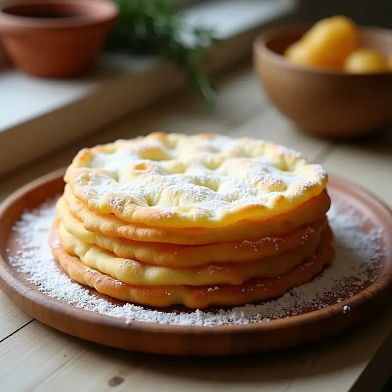 Tortas de Aceite con Azúcar Glass: Receta de Repostería Andaluz en Airfryer