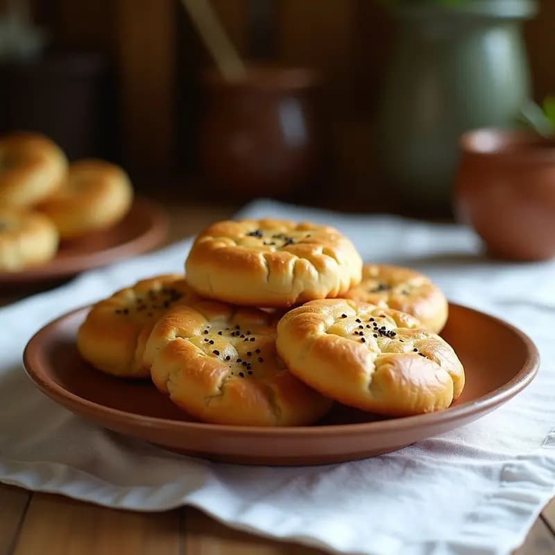 Tortas de Aceite Extremeñas con Anís y Sésamo: Receta sin Horno