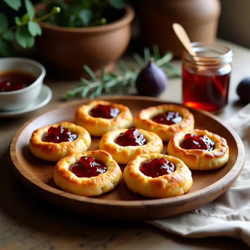 Tortas de Aceite con Mermelada de Higo: Desayuno o Merienda Tradicional